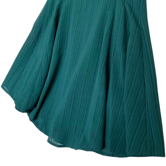Be Bop Emerald Green Fit & Flare Dress - Picture 6 of 9